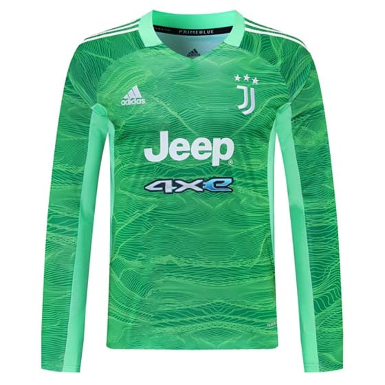 Tailandia Camiseta Juventus Portero ML 2021/2022 Verde
